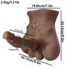 TPE Sex Doll Soft Material 3-piece Set Big And Fierce Penis 3D Tight Anal Love Doll Unisex Half Body Adults Masturbation Sex Toy