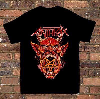 ANTHRAX Band New Black Shirt Full Size Unisex Shirt Gift Family Unisex T-Shirt