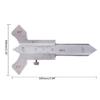 0-20mm Weld Gage High Precision Stainless Steel 60 70 80 90 Degree Angle Ruler