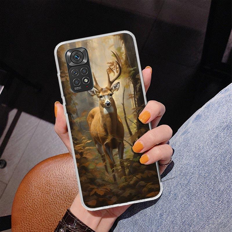 Deer Hunting Camo Phnoe Case for Phnoe Case for Xiaomi Redmi Note 15 14 14S 13 Pro Plus 12 12S 11S 11E 10S 10 11T 5G Unique Cove