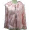Women's Faux Fur Jacket Warm Plush Round Neck Coat Autumn Winter Long Sleeve Solid Color Furry Coat for Casual Street Wear Shopping