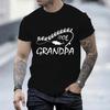 Men's Brand T-shirts Fishing Grandpa Print Shirt Funny Short Sleeve T Shirts Summer Tshirt Harajuku Streetwear T-Shirt for Men
