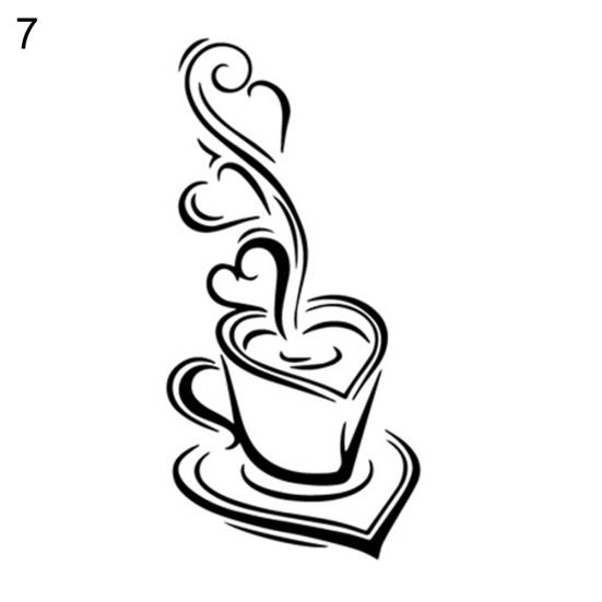 Köksgaffel Sked Knivkopp Väggdekor Avtagbar Dekal Väggmålning Heminredning