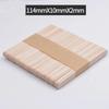 150PCs Disposable Waxing Wooden Tongue Depressor Body Hair Removal Stick Tongue Depressor Wooden Spatulas Body Wax Waxing