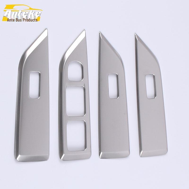 2020 HaoYue Glass Lift Frame Car Door Armrest Switch Sequin Sticker Accessory