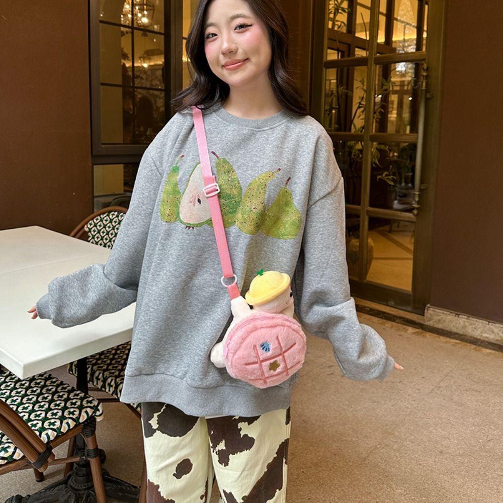 Plush Doll Turtle Doll Shoulder Bag Phone Bag Cartoon Plush Schoolbag  Students