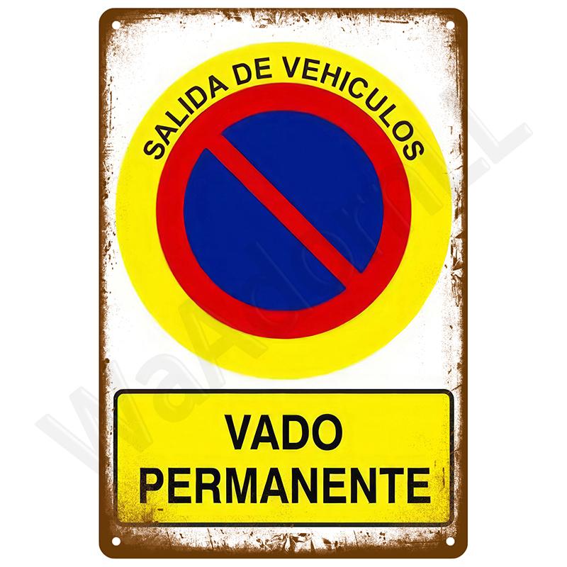 Retro Tin Signs - Luxury Metal Vintage Posters Art Wall Decor for Home/Living Room/Bar