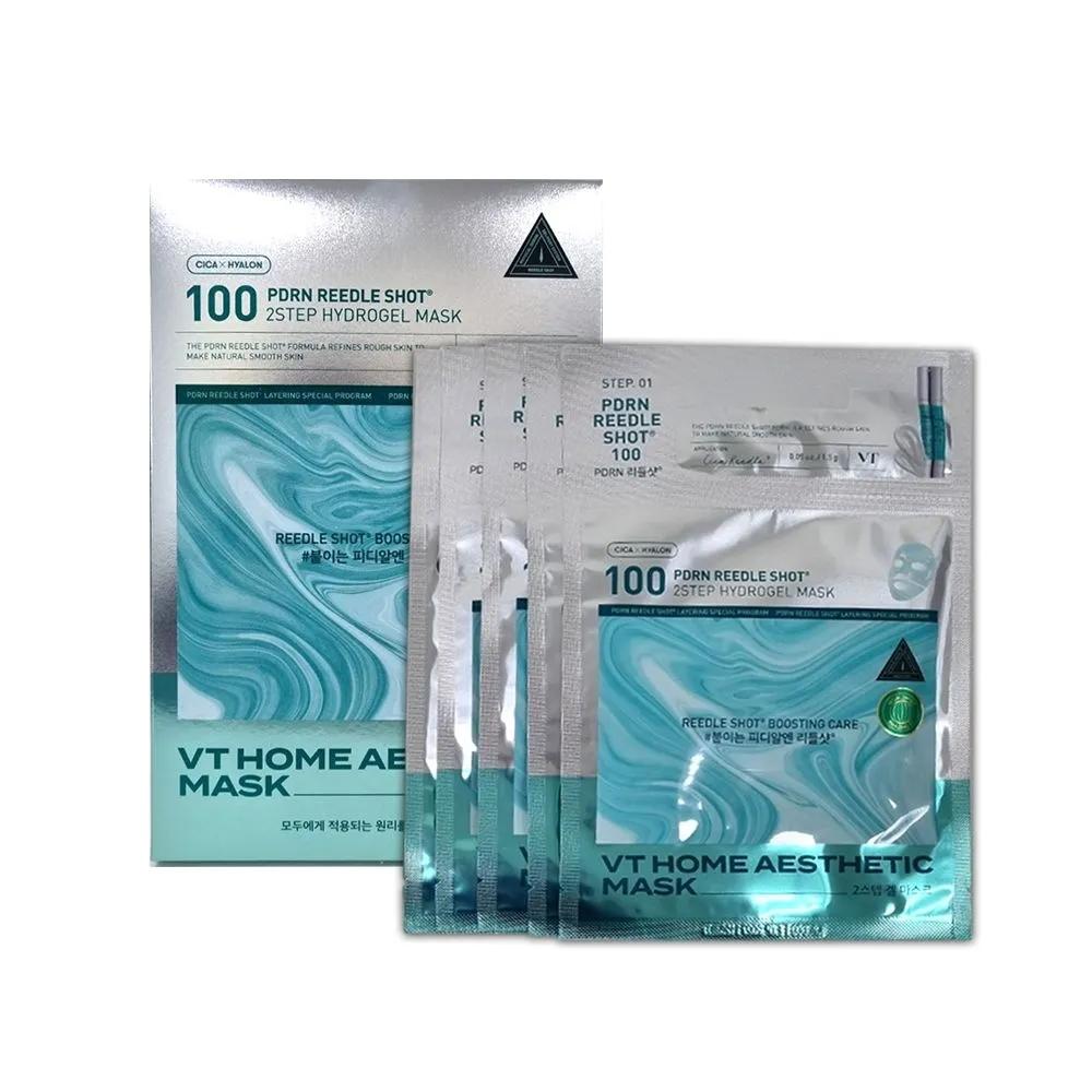 VT PDRN Riddle Shot 100 2-Step Hydrogel Mask 5 Sheets 1 Box / VT COSMETICS