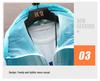 Men's Gradient Print Hooded Sun Protection Jacket - Trendy Summer Long Sleeve Outerwear