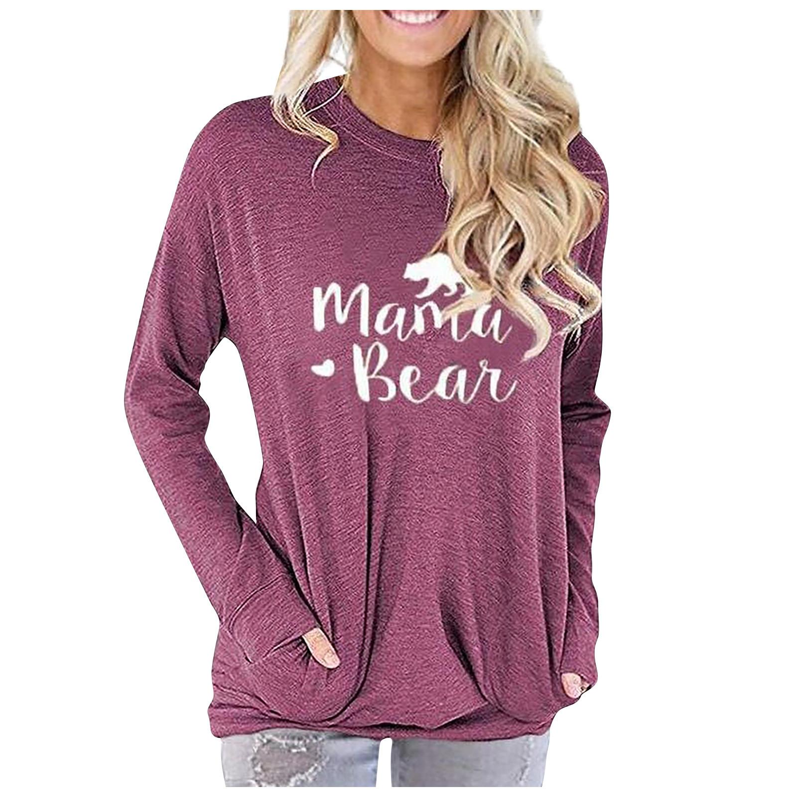 

Женский повседневный модный рождественский пуловер с длинными рукавами и принтом бабочки на День святого Валентина M фиолетовый