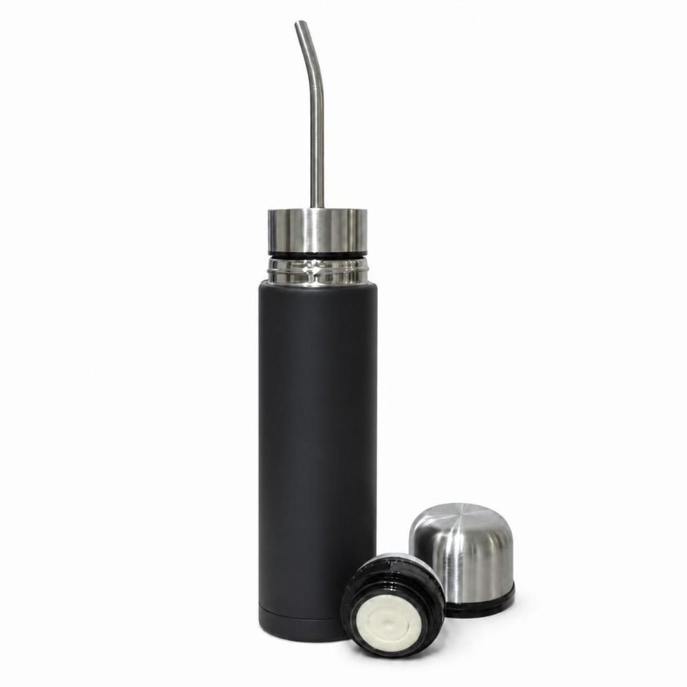 Borraccia Termica Sottovuoto 500ml/750ml con Cannuccia Integrata Borraccia Isolante da Viaggio Uso Quotidiano