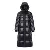 Women's Long Hooded Goose Down Jacket