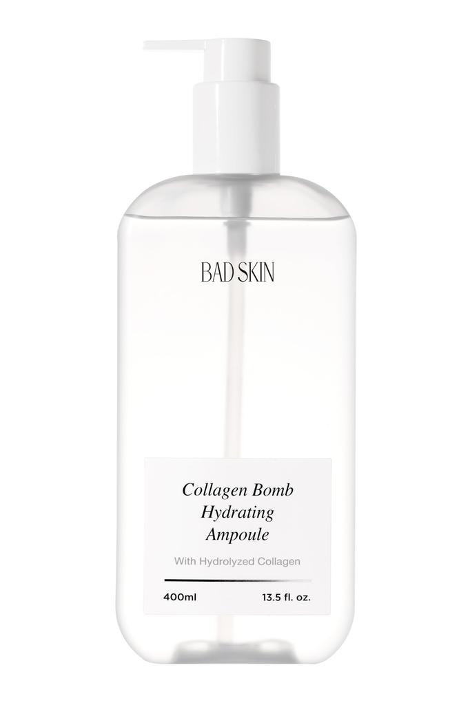 BAD SKIN Collagen Bomb Hydrating Ampoule 400ml - Moisturizing/Mild Acid/For Sensitive and Dry Skin/Made In Korea