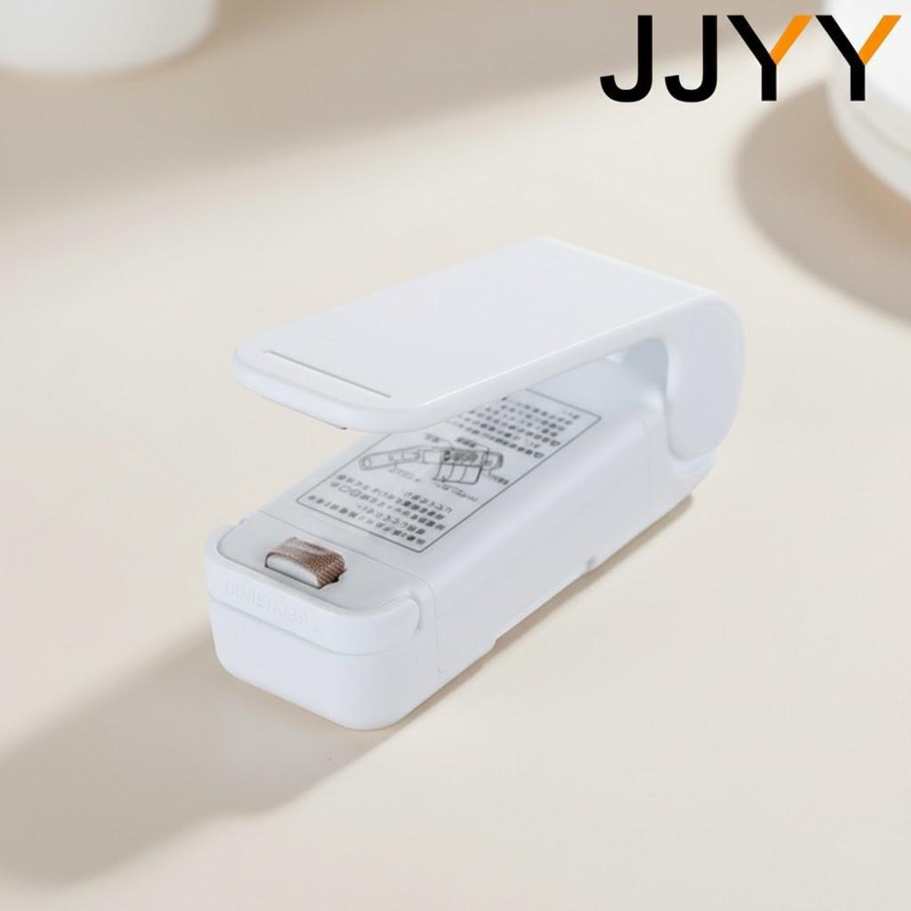 

Portable Mini Heat Sealing Machine Household Food Plastic Bag Sealer Snacks Hand Press Operation Kitchen Tool белый