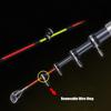 Collapsible Short Section Saltwater Fishing Poles High Strength Carbon Construction Easy Assembly Design