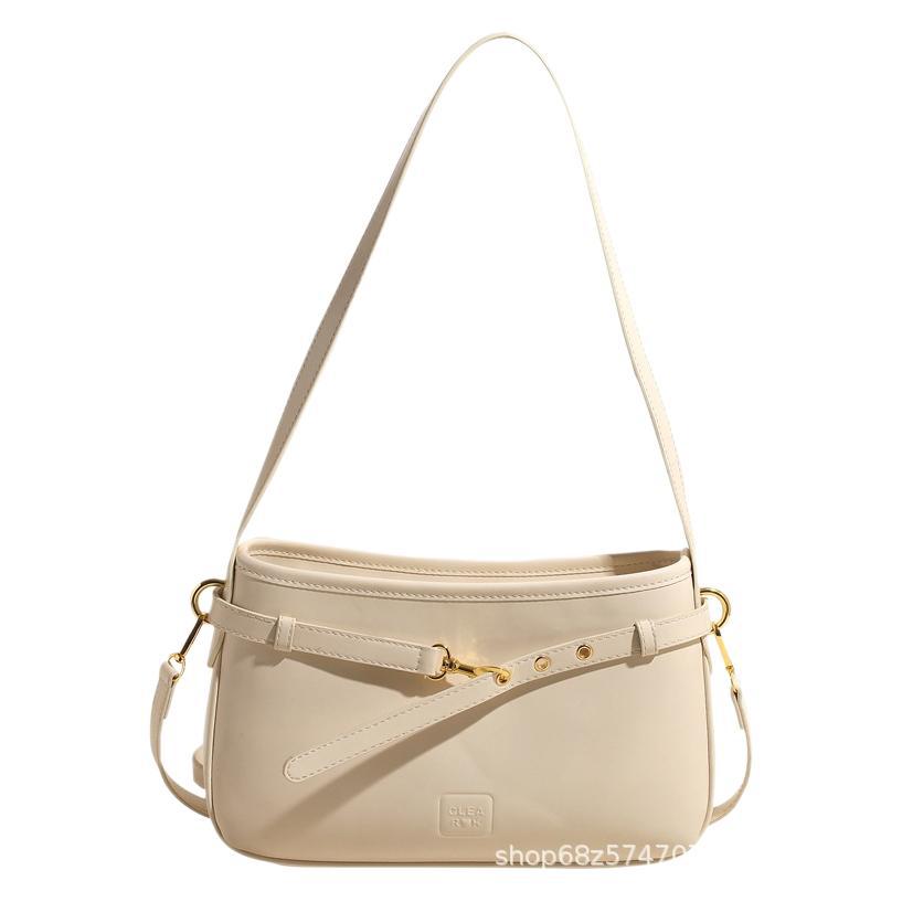 High-end Retro Underarm Bag Women's 2025 New Versatile Simple Small Square Bag Temperament Popular Niche Crossbody Bag