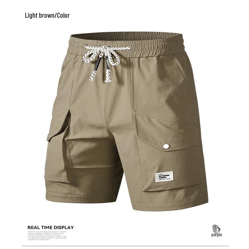 Jeanswest Outdoor Men's Breathable Lightweight Cargo Shorts