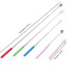 2Pcs Extendable Finger Pointer Stick School Collapsible Telescoping Long Hand Pointing Stick Extendable Finger Reading Stick