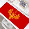 Sowjetunion UdSSR Flagge Mauspads Gaming Verriegelungskante Großer Computer Gamer Groß Gummi Schreibtisch Dekoration Kunst Mauspads Laptop Schreibtischmatte