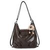 Schoolbag tote bag 1011 new women's bag large capacity messenger bag versatile commuter backpack niche design shoulder bag bag