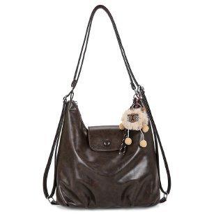 Schoolbag tote bag 1011 new women's bag large capacity messenger bag versatile commuter backpack niche design shoulder bag bag