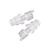 Etymotic Earplugs ER20XS Series Large Fit 3-Flange Eartips L Clear 1 Pair Noise Reduction Up To 20dB Attenuation ER20XS-CCC-C