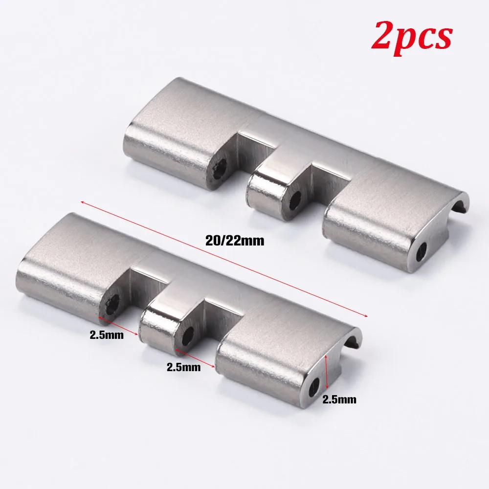 Uhrenarmband-Adapter 20mm 22mm für Seiko SKX009/007 für Jubilee Oyster Metall-Uhrenarmband-Verbinder Armband Uhr-Edelstahl
