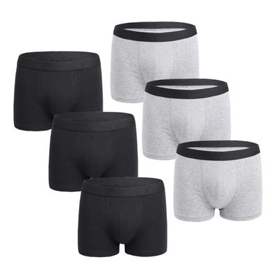 Men's Hot Fashion Solid Colour Comfortable 95% Cotton Underwear Plus Size