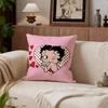 Classic Betty Boop Cushion Cover Cushion Cover Set 4Pcs 50X50 45X45 40X40 Pillowcase Decorative Sofa Home Decor