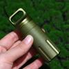 Hike Box Capsule Medicine Case Keychain Survival Container Seal Tank First-Aid Canister Pill Box