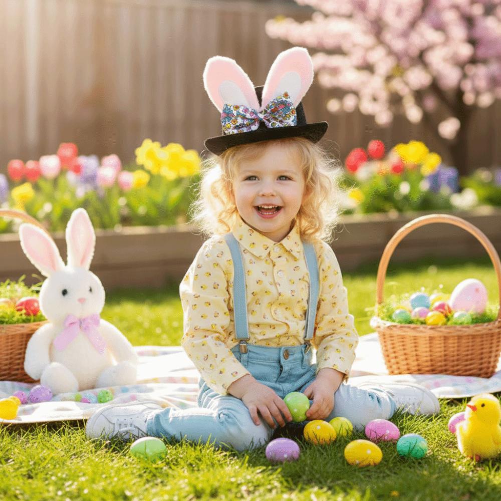Accessory Black Color Easter Hat Role Play Dress Up Photo Prop Cosplay Stage Performance Party Favors Halloween Party