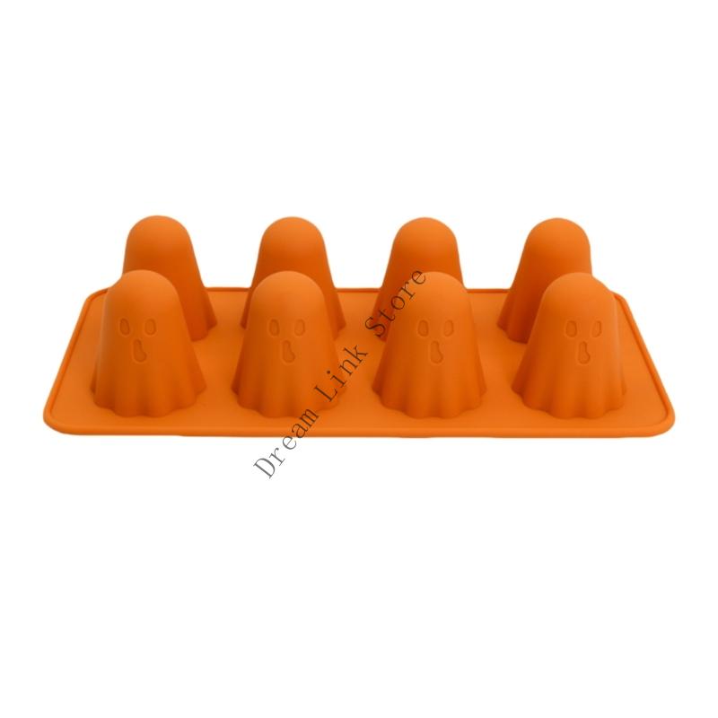 

Q1FD Flexible Specters Silicone Jellies Molds For Halloween Parties Dishwasher Safe Party Theme Baking Essential
