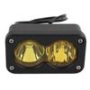 3 Zoll LED-Scheinwerfer Passend für Ridstar Q20 Fahrrad Fernlicht Scheinwerfer Super Hell mit 3-Pin IP68 Wasserdichtem Stecker