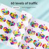 Kids Puzzle Toys Logical Thinking Training Fun Tabletop Games StarMultiple Shapes Colors Advanced Level Gifts for Boys Girls