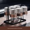 Light Luxury Chinese Retro Glass Drinkware Set