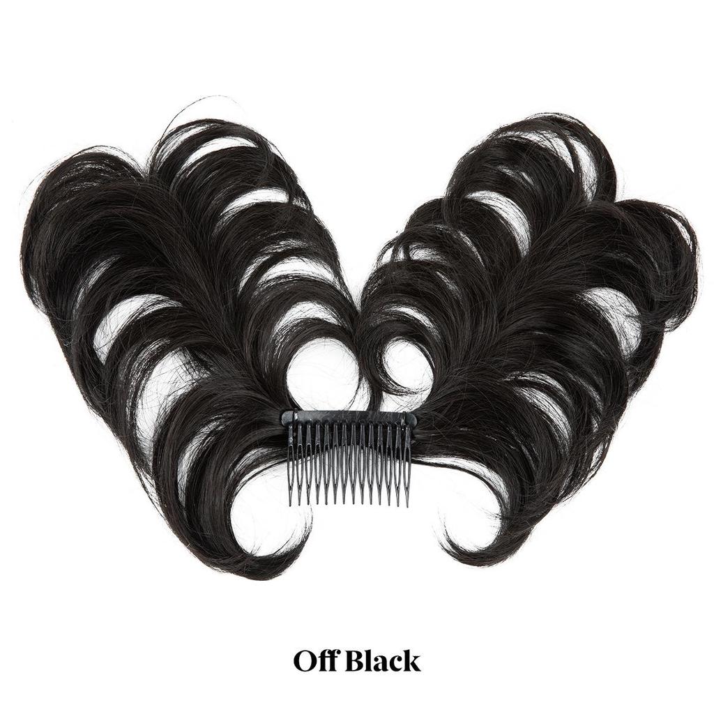 Adjustable Fluffy Wig Hair Ring for European & American Style Ponytails