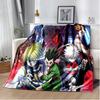 HUNTER X HUNTER Wurfdecke Anime Weiche Decke Leicht Warm Cartoon Decken für Kinderzimmer Schlafzimmer