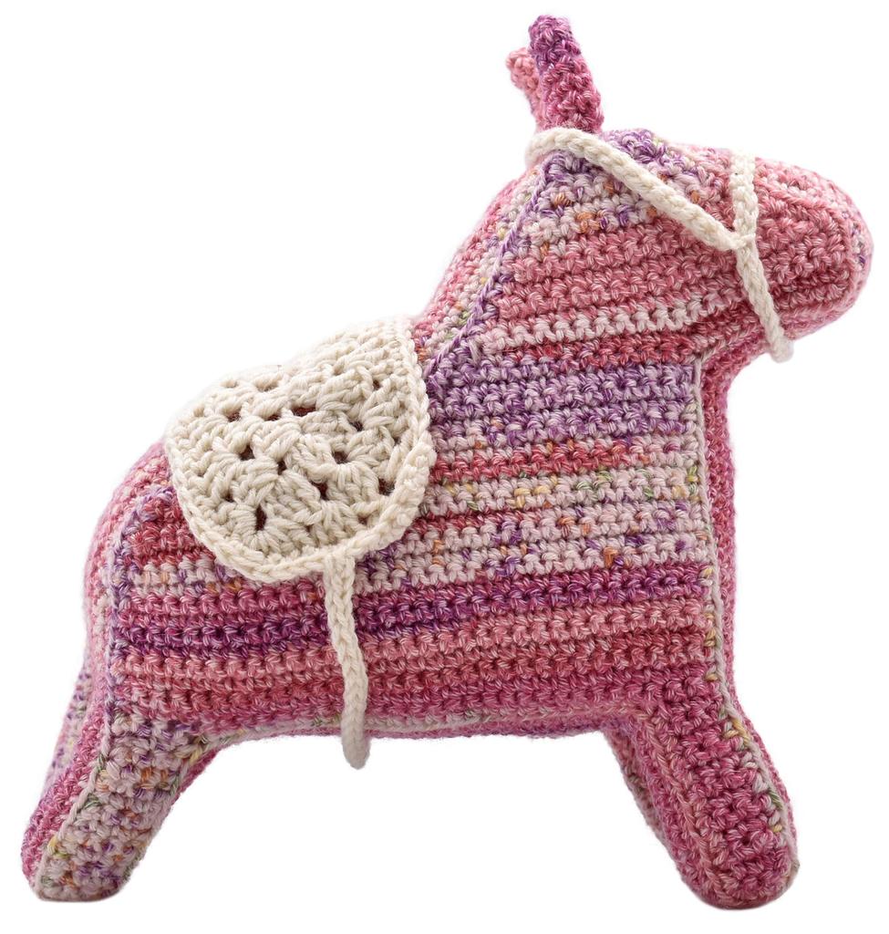 NASKA Amigurumi Kit Lana the Horse (using Knifemela Anares Medium) HT-34 Design by Elta Design (Hiroko Takeda)