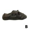 Pond Floating Decoration Hippo Shark Head Garden Pond Floating Animal Ornaments  Friendly Realistic Decorations Pool, Garden