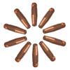 For MIG Welding MIG Welding Tips 11T Compatible Tips MIG Welding Gas Compatible Nozzle As The Picture Copper Alloy Material