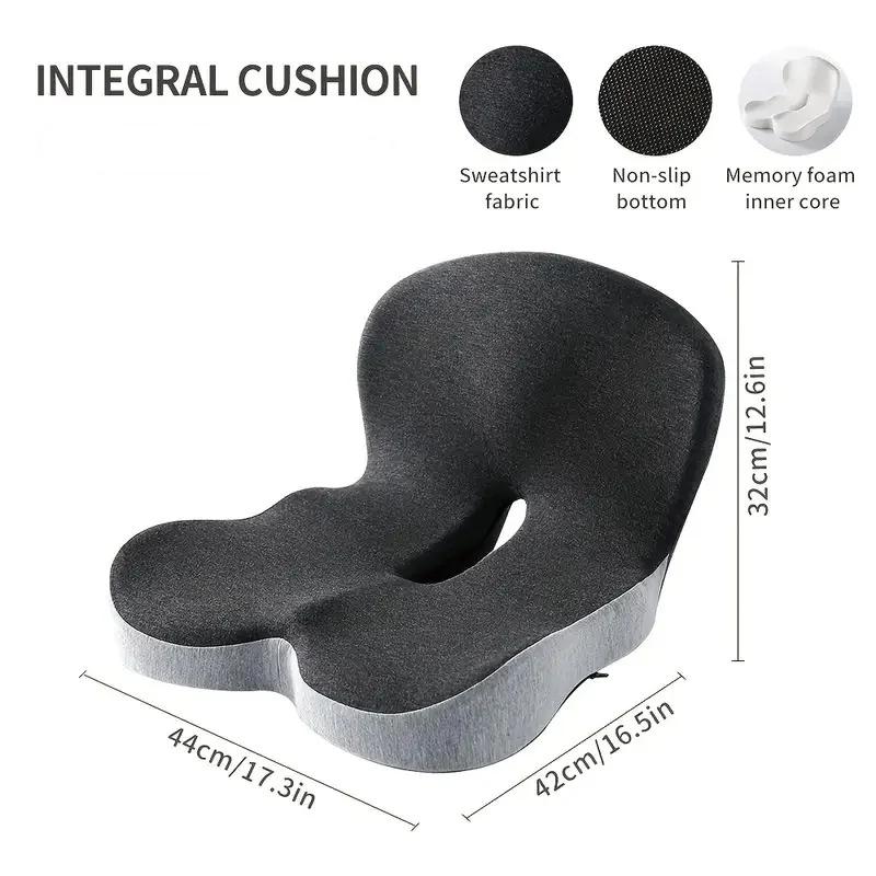 Memory Foam Cushion Waist Pillow Lumbar Support Office Pillow Chair Cushion Interior Accessories Pillow Car Seat Waist Brace