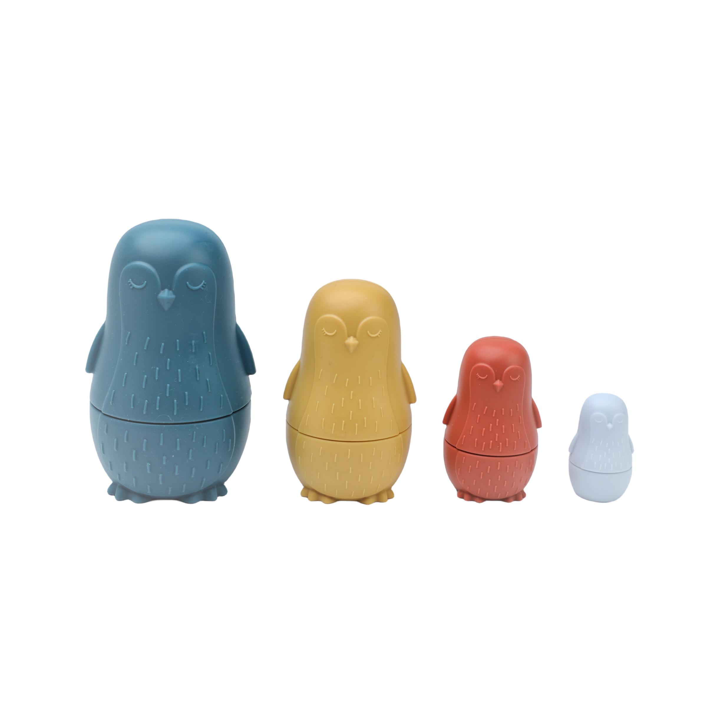 

1 комплект, матрешки Монтессори, игрушка, русская матрешка, бесплатно BPA, развивающие игрушки для детей, силиконовые штабелируемые блоки, кукла