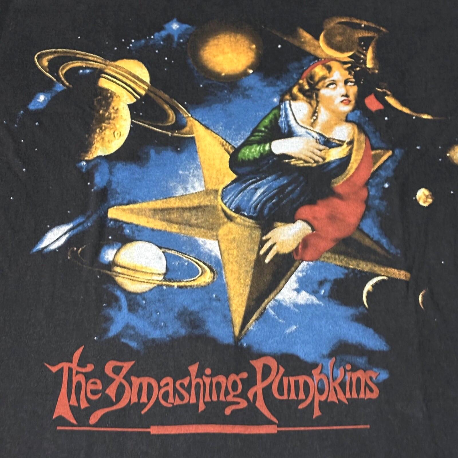 

Винтажная футболка SMASHING PUMPKINS ZERO 90-х годов, размер L, с одинарной строчкой, РЕПРИНТ L