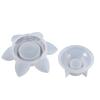 Diy Cristal Rășină Epoxidică Mucegai Lotus Lumânare Suport Mold Silicon