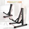 GeeWin A-Frame Foldable Cello Stand 1/8-4/4 Guitar Stand Black Plastic Main Body Rubber Feet