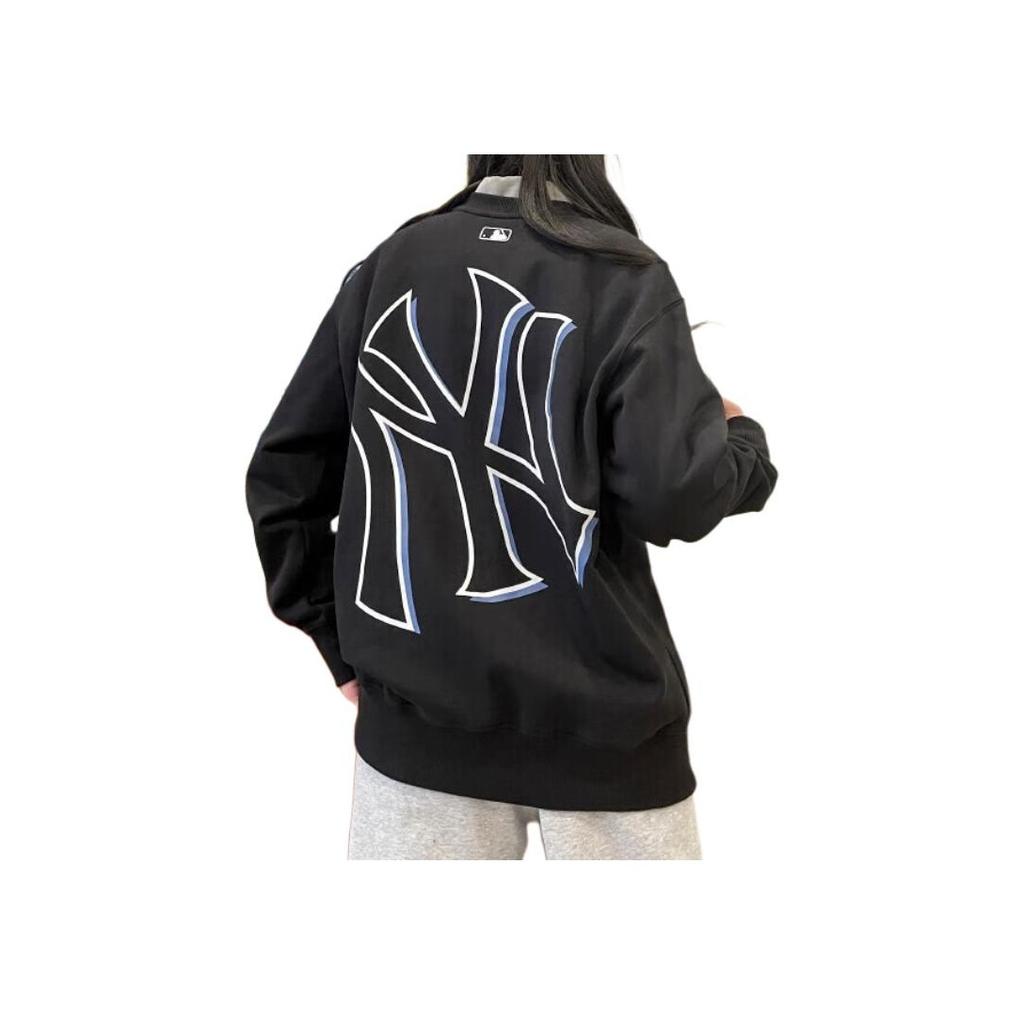 New MLB New York Yankees Sweatshirts Unisex Black 3AMTB0431-50BKS