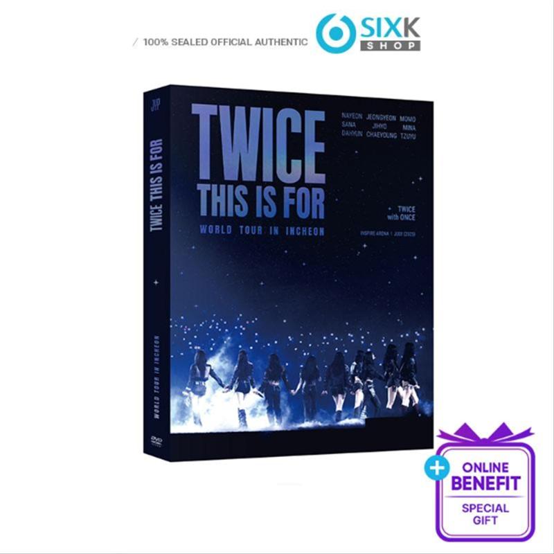 [Vorbestellung] TWICE [THIS IS FOR] WELTTournee in Incheon (DVD) (Online-Vorteil)