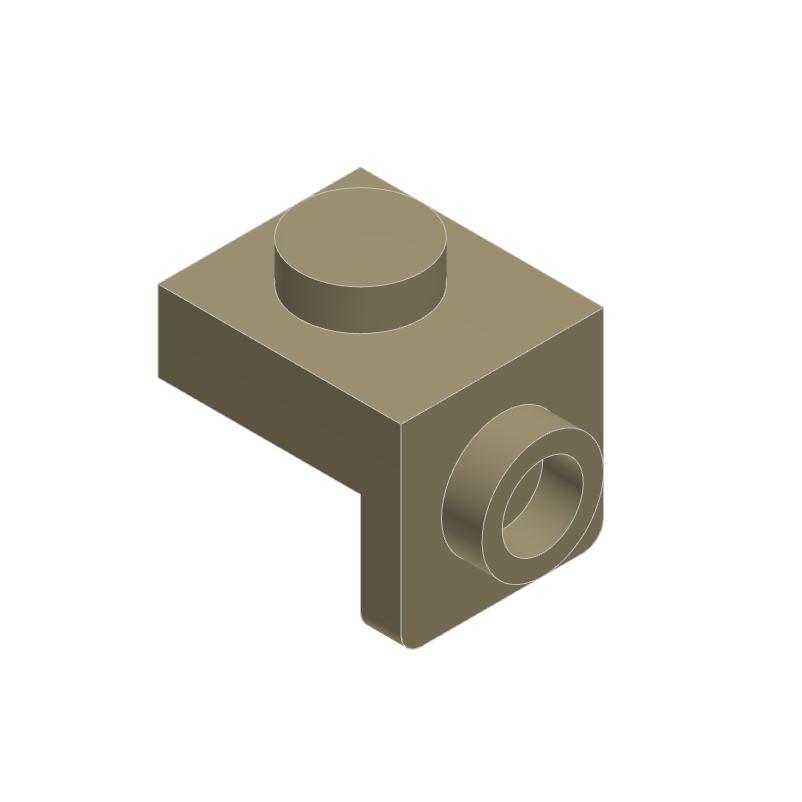 10PCS 36841 Front Side 2Holes Bracket 1 x 1 1 x 1 Block My Own Creation Fitting Including Brick DO-IT-YOURSELF Children s Playthings 36841 50