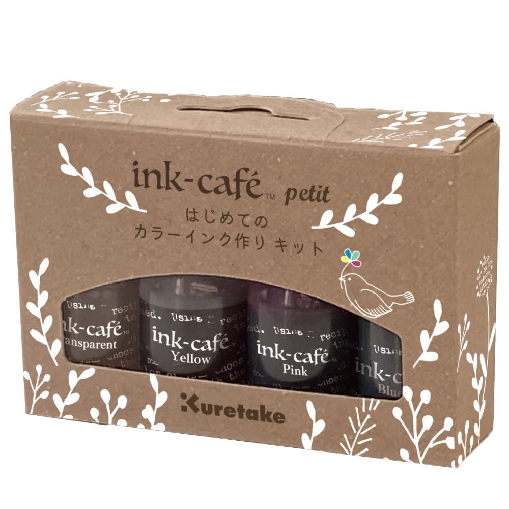 

Набір для виготовлення кольорового чорнила Kuretake Ink Cafe First Time ECF160-516