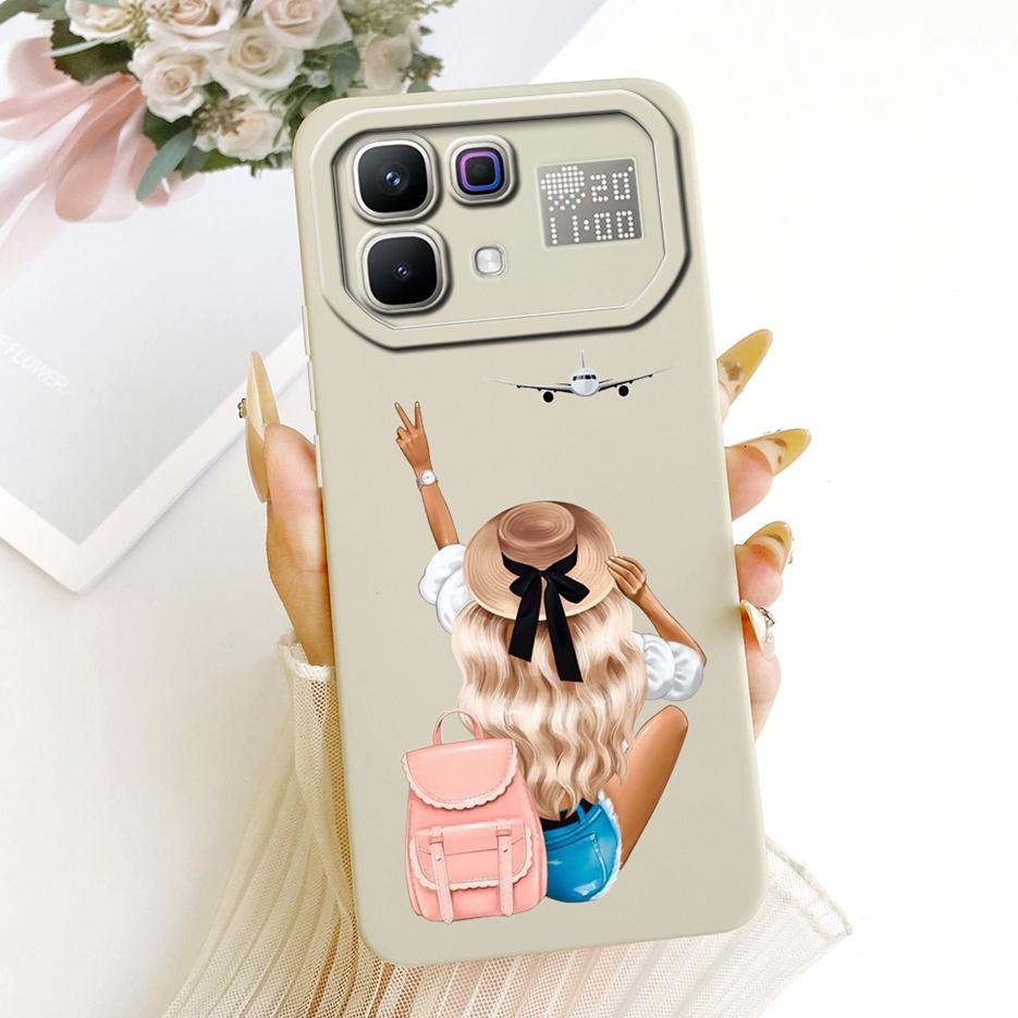Für Infinix Note 60 Pro Hülle X6878 Niedliche Katze Astronaut Cartoon Hülle Weiche Silikonhülle Für Infinix Note 60 Ultra Note60 Pro Taschen